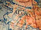 A map of Alaska. A map of Alaska.