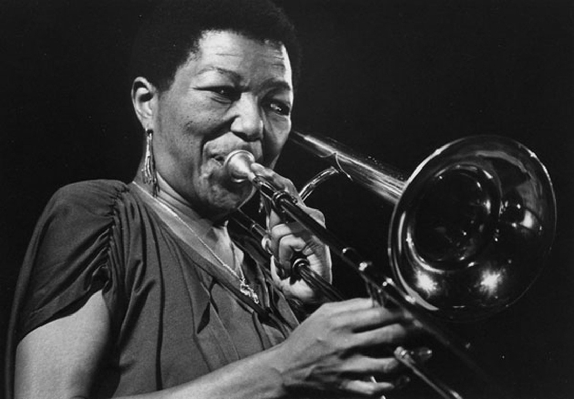 Trombonist and arranger Melba Liston is one of the women featured in a new documentary about female instrumentalists in jazz, The Girls in the Band. Trombonist and arranger Melba Liston is one of the women featured in a new documentary about female instrumentalists in jazz, The Girls in the Band.