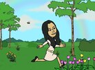 Nishat's got spring fever. Nishat's got spring fever.