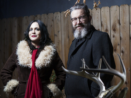 The duo returns with an album about wildlife, with an emphasis on nature's capacity for destruction. The duo returns with an album about wildlife, with an emphasis on nature's capacity for destruction.