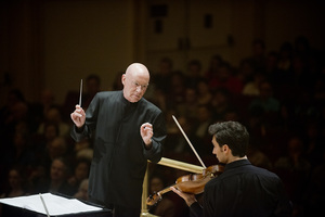 Schnittke wrote his viola concerto for Carpenter's teacher, Russian violist Yuri Bashmet — and Bashmet's name forms the melodic kernel for the entire 40-minute work.