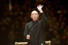 Fans of the National Symphony Orchestra-- many of whom journeyed to New York from the Washington, DC area to hear the group — waved turquoise kerchiefs to express their pride.