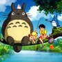 A scene from Hayao Miyazaki's 1988 film, My Neighbor Totoro.