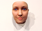Self portrait by Heather Dewey-Hagborg. Portrait generated from her own DNA. Self portrait by Heather Dewey-Hagborg. Portrait generated from her own DNA.