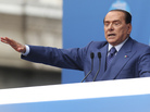 Silvio Berlusconi spoke Saturday at a rally in Brescia, Italy. The former prime minister could face a jail term of six years and a lifetime ban from holding political office in a sex-for-hire case. Silvio Berlusconi spoke Saturday at a rally in Brescia, Italy. The former prime minister could face a jail term of six years and a lifetime ban from holding political office in a sex-for-hire case.