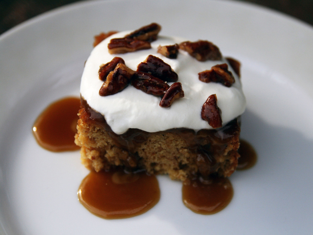 Butterscotch Breadcrumb Cake