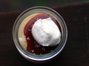 Butterscotch Budino With Caramel Sauce And Salt Butterscotch Budino With Caramel Sauce And Salt