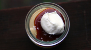 Butterscotch Budino With Caramel Sauce And Salt