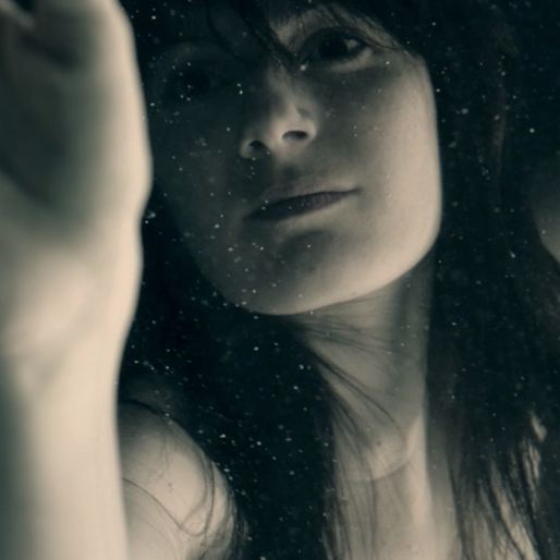 Scene from Exitmusic's video for "White Noise."