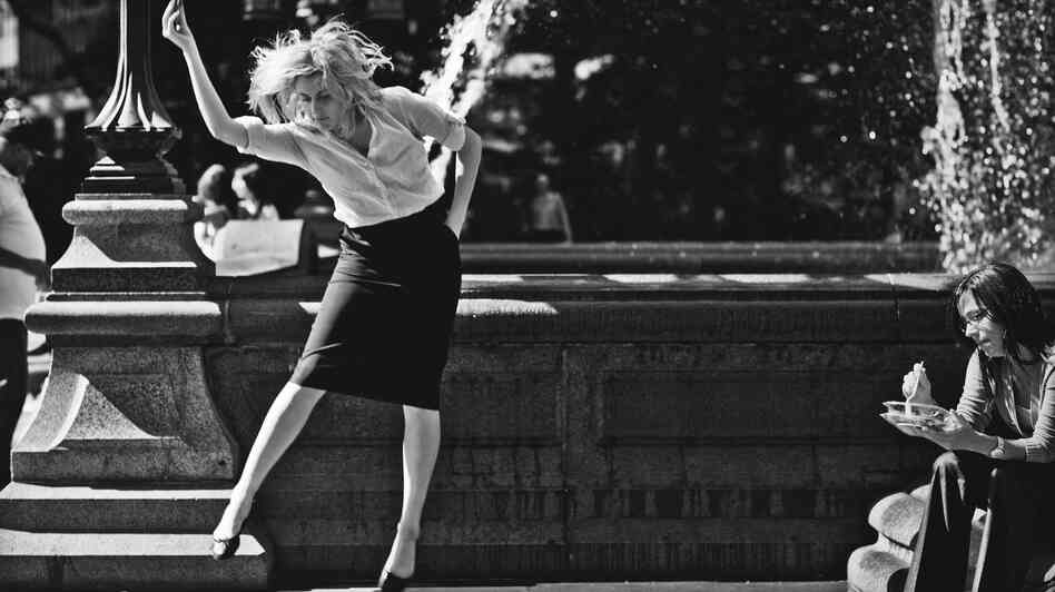 In Frances Ha, Greta Gerwig stars as a young dancer trying to find her way on her own in New York City. Noah Baumbach shot the film in black and white because it helped him "see the city with new eyes," he says. In Frances Ha, Greta Gerwig stars as a young dancer trying to find her way on her own in New York City. Noah Baumbach shot the film in black and white because it helped him "see the city with new eyes," he says.