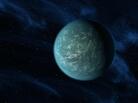 Kepler-22b, the discovery of which was announced in December 2011, is one of many planets that bear the space telescope's name. Kepler-22b, the discovery of which was announced in December 2011, is one of many planets that bear the space telescope's name.