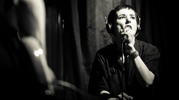 Savages lead singer Jehnny Beth.