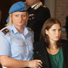 Amanda Knox enters an Italian court on Oct. 3, 2011, just before being acquitted of murdering her British roommate, Meredith Kercher. Amanda Knox enters an Italian court on Oct. 3, 2011, just before being acquitted of murdering her British roommate, Meredith Kercher.