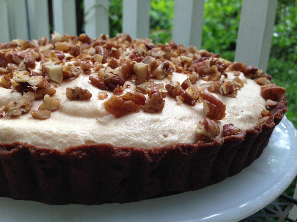Chocolate Lovers' Butterscotch Chiffon Tart