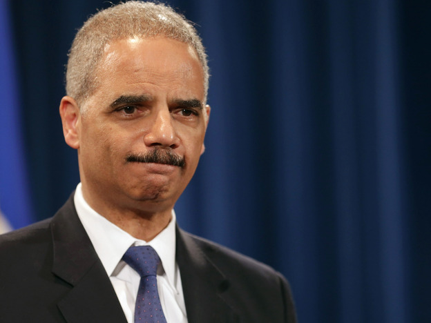 Attorney General Eric Holder during a news conference in Washington, D.C., on Tuesday.