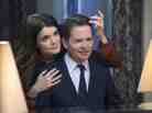 Betsy Brandt and Michael J. Fox star in NBC's The Michael J. Fox Show, coming this fall.