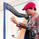 Edmar Castañeda performs at the Americas Society. Edmar Castañeda performs at the Americas Society.