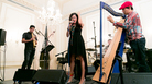 Edmar Castañeda performs at the Americas Society. Edmar Castañeda performs at the Americas Society.