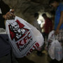 KFC is delivered in one of the many underground smuggling tunnels connecting Egypt to the Gaza Strip city of Rafah. KFC is delivered in one of the many underground smuggling tunnels connecting Egypt to the Gaza Strip city of Rafah.