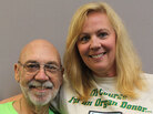 Six years ago, Rick Bounds was told he would die without a kidney and liver transplant. Today he is a triathlete, thanks to donor organs from Dorothy Biernack's late husband, Marty. Six years ago, Rick Bounds was told he would die without a kidney and liver transplant. Today he is a triathlete, thanks to donor organs from Dorothy Biernack's late husband, Marty.