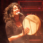 Egyptian folk singer Dina El Wedidi performs at Qasr El Nil Theater during the Downtown Cairo Arts Festival. Wedidi says efforts to revitalize venues like the Qasr El Nil are important because there aren't enough places for musicians of the post-revolution explosion to perform.