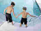 Is it safe? The water in many public pools is contaminated with E. coli, a study finds.