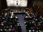 The Senate Judiciary Committee meets to work on immigration legislation on May 9.