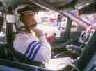 Dick Trickle at the start of a NASCAR race in 1993.