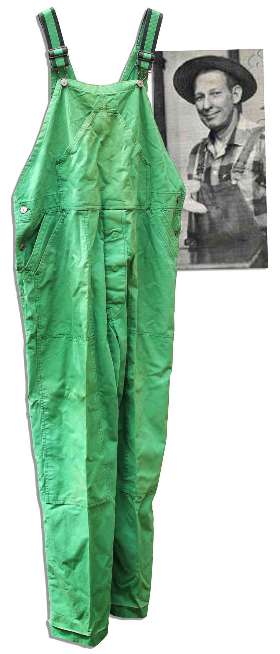 Mr. Green Jeans' famous jeans are also up for auction. Mr. Green Jeans' famous jeans are also up for auction.