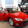 The Tesla Model S, Motor Trend Car of the Year, is introduced at the 2013 North American International Auto Show, in Detroit in January. Tesla's attempts to sell its cars without going through dealerships is meeting resistance.