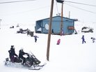 The 350 residents of Newtok, Alaska, will soon be the country's first "climate refugees." The U.S. Army Corps of Engineers says the village is likely to be underwater in just four years. The 350 residents of Newtok, Alaska, will soon be the country's first "climate refugees." The U.S. Army Corps of Engineers says the village is likely to be underwater in just four years.