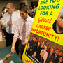 Students fill out applications during a job fair at the University of Illinois Springfield in February. Fed up with working for free, some interns are suing their employers. Students fill out applications during a job fair at the University of Illinois Springfield in February. Fed up with working for free, some interns are suing their employers.
