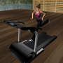 A player avatar runs on a treadmill in the virtual world of Second Life. Researchers used the online game to see if it could help people maintain weight loss habits in the real world. A player avatar runs on a treadmill in the virtual world of Second Life. Researchers used the online game to see if it could help people maintain weight loss habits in the real world.