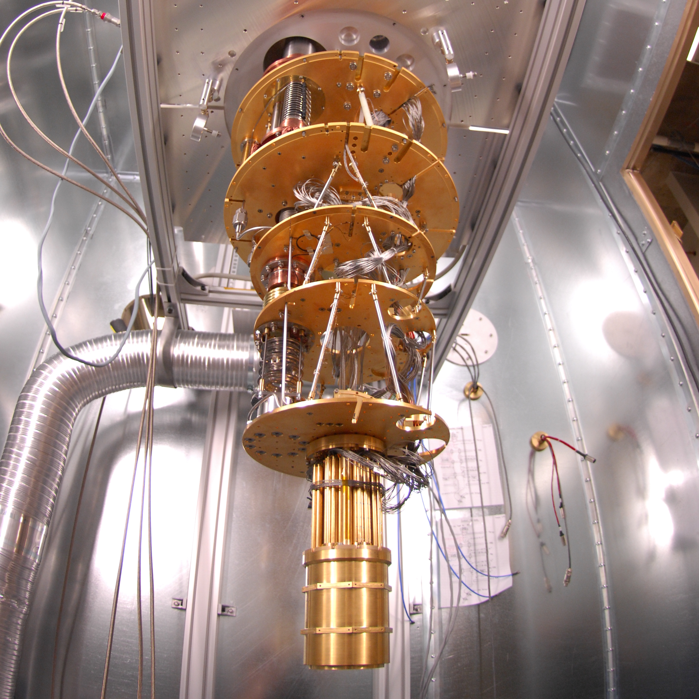 WIDE - D-Wave Cryogenic Packaging - Fridge Payload