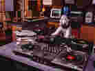 Check it out. It's a dog DJ! Check it out. It's a dog DJ!