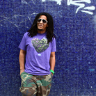 Gifted Puerto Rican rapper Tego Calderon is seen outside his studio, El Sitio, in Santurce, San Juan, Puerto Rico.