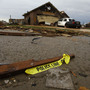 A heavily damaged home in Moore on Monday. Chances are, it doesn't have a basement.