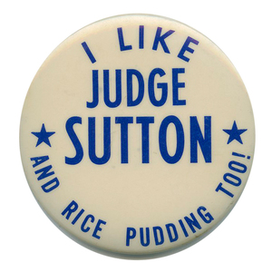 At last, the longstanding Judge Sutton/Rice Pudding mystery is solved.