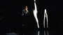Kanye West performing