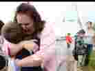 When Trenda Purcell found her son Kamden, her joy — and tears — erupted. When Trenda Purcell found her son Kamden, her joy — and tears — erupted.