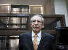 Guatemala's former dictator Efrain Rios Montt arrives in court Jan. 31 in Guatemala City to stand trial on genocide charges. On Monday, his conviction was overturned. Guatemala's former dictator Efrain Rios Montt arrives in court Jan. 31 in Guatemala City to stand trial on genocide charges. On Monday, his conviction was overturned.