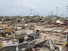 The destruction was wide and devastating in Moore, Okla., on Monday after a tornado roared through. The destruction was wide and devastating in Moore, Okla., on Monday after a tornado roared through.