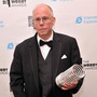 Steve Wilhite, inventor of the GIF file, was given a lifetime achievement award at the 17th annual Webby Awards Tuesday night in New York City. Don't congratulate him the wrong way: To him, GIF sounds like Jif.
