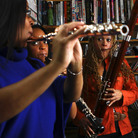 Imani Winds performs a Tiny Desk Concert in February 2013.
