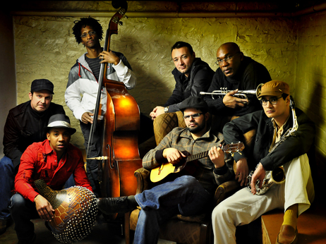 The Toronto band Kobo Town plays a mix of old-school calypso, ska and West Indian styles.