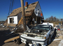 Floodwaters from Superstorm Sandy destroyed the first floor of this house in Staten Island, New York. Most of the people who drowned during the storm died in their homes in low-lying areas of New York and New Jersey.
