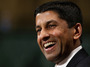 Deputy Solicitor General Sri Srinivasan testifies before the Senate Judiciary Committee on Capitol Hill on April 10.