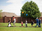 Students and teachers from Eastlake Elementary and Plaza Towers Elementary schools gathered Thursday to say goodbye for the summer. This was a chance to reconnect after the devastating tornado brought an abrupt end to the school year at Plaza Towers in Moore, Okla. Students and teachers from Eastlake Elementary and Plaza Towers Elementary schools gathered Thursday to say goodbye for the summer. This was a chance to reconnect after the devastating tornado brought an abrupt end to the school year at Plaza Towers in Moore, Okla.