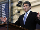 Texas Gov. Rick Perry addresses the opening session of the Texas Legislature in Austin earlier this year. Texas Gov. Rick Perry addresses the opening session of the Texas Legislature in Austin earlier this year.