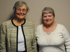 Sally Edwards, 80, (left) and Lue Hutchinson, 71, visited StoryCorps in Cincinnati. Their sons, Jack Edwards and Tom Butts, are buried at Arlington National Cemetery. Sally Edwards, 80, (left) and Lue Hutchinson, 71, visited StoryCorps in Cincinnati. Their sons, Jack Edwards and Tom Butts, are buried at Arlington National Cemetery.